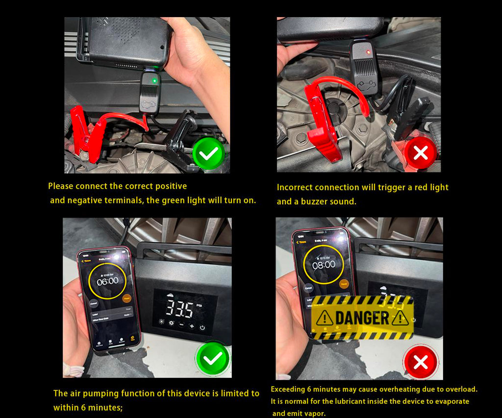 Portable Car Jump Starter 4000A